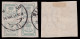 Sellos.España.1876 Corona Y Alfonso XII.7 Valores Matasello - Usados