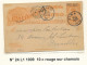 ZAC BELGIAN CONGO SBEP 24 L1 FROM DIMA 03.12.1909 TO BRUSSELS ADITIONAL STAMP MISSING - Postwaardestukken