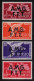 Trieste Zona A 1947 -  Espressi Democratica - Nuovi Traccia Linguella - MH* - Express Mail