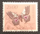 MOZPO0397U5 - Mozambique Butterflies  - 2$00 Used Stamp - Mozambique - 1953 - Mozambique