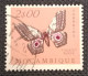 MOZPO0397U8 - Mozambique Butterflies  - 2$00 Used Stamp - Mozambique - 1953 - Mozambique