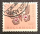 MOZPO0397U9 - Mozambique Butterflies  - 2$00 Used Stamp - Mozambique - 1953 - Mozambique