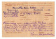 TB 4709 - 1940 - Entier Postal - M. BARBERO, Hôtel Beausoleil à VERNET - LES - BAINS Pour M. & Mme G. PLAS à SENONES - Cartes Postales Types Et TSC (avant 1995)