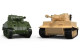 Airfix - Coffret TIGER I Vs SHERMAN FIREFLY Vc Maquettes + Peintures + Colle Réf. A50186 Neuf NBO 1/72 - Militär