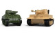 Airfix - Coffret TIGER I Vs SHERMAN FIREFLY Vc Maquettes + Peintures + Colle Réf. A50186 Neuf NBO 1/72 - Véhicules Militaires