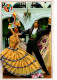 Lot 4 Cartes Brodées Danse Espagne - Herzogenbuchsee