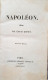 C1 Edgar QUINET - NAPOLEON Poeme 1836 Rare RELIE Port Inclus France - French