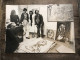Lot De 5 Photos De Pierre Domenech : œuvres De Picasso Dans Les Locaux De La Police à Marseille 1976 - Beroemde Personen