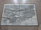 Carte Entoilée Grasse 225 90x60cm 1/80000 Nice Monaco - 1860 ? - Geographical Maps
