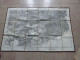 Carte Entoilée Grasse 225 90x60cm 1/80000 Nice Monaco - 1860 ? - Carte Geographique