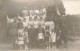 CARTE PHOTO - Photo De Famille - écharpes Tricolores - Médailles - Carte Postale Ancienne - Photographie