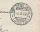 LAVORO (r) £.5+10+10, In Tariffa Lettera 1° Porto,1952,TIMBRO POSTE PRE' SAINT DIDIER (AOSTA) - ALBERGO VILLA PLASSIER - 1946-60: Marcophilia