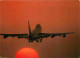 Aviation - Avions - Avion De Ligne - Coucher De Soleil - CPM - Voir Scans Recto-Verso - 1946-....: Ere Moderne