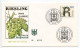 Germany, West 1990 FDC Scott 1593 Riesling Vineyards 500th Anniversary - 1981-1990