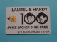 LAUREL & HARDY > 100 Jahre Lachen Ohne Ende - Telefonkarte 6 DM ( Voir / Sehen Sie Scans ) 1993 ! - Cinéma