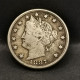 5 CENTS LIBERTY NICKEL Avec CENTS 1887 USA - 1883-1913: Liberty