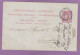 ENTIER POSTAL AVEC REPIQUAGE "FABRIQUE DE BOUTONS COROZO",BRUXELLES,1893. - Cartes Postales 1871-1909