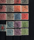 Delcampe - ! Lot Of 106 Stamps + 1 Cover From 1868, Denmark, Danmark, Dänemark - Gebraucht