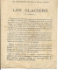Vieux Papiers - Couverture Protège-Cahier - " Phénomènes Généraux De La Nature - Les Glaciers" - Copertine Di Libri