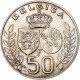 Belgique, Baudouin I, 50 Francs, Mariage Royal, 1960, Bruxelles, Argent, SUP - 50 Francs