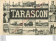 13.  TARASCON .  CPA Multivues . - Tarascon