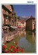 74 - Annecy - Le Canal Du Thiou - Les Quais Fleuris - CPM - Voir Scans Recto-Verso - Annecy