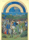 Art - Peinture - Les Très Riches Heures Du Duc De Berry - Mai - La Ville De Riom - Une Cavalcade - CPM - Voir Scans Rect - Pintura & Cuadros