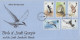 South Georgia 1987 Birds Of South Georgia 15v 3 FDC Ca 24 APR 1987 (GS150) - South Georgia