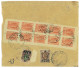 P2910 - RUSSIA/ SOVIET UNION 1923, 1050 RUBEL FRANKING REGISTRED FROM KIEV TO ITALY - Storia Postale