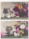 Serie Complete 5 Cpa - Enfant - Petite Fille - Fleur Dalhia - Edi Stebbing  N°837 - Scenes & Landscapes