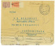 P2915 - RUSSIA RUSSIA NOVOROSSIJSK 1923, AFTER INFLATION PERIOD 2,35 RUBEL FRANKING TO ITALY, TRANSIT TROUGH MOSCOW - Brieven En Documenten