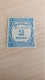 Timbre Taxe 2 F. Bleu  N°61** Gomme D'origine Signé Calves - 1859-1959 Neufs