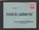 BRIEF AUS WILZ  AN DIE REDAKTION DES LUXEMBURGER WORT IN LUXEMBURG,1941. - 1940-1944 Ocupación Alemana