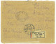 P2918 - RUSSIA/UKRAINA VERY NICE MIXED FRANKING COVER FROM KIEV (REGISTERED) TO ITALY 1922 - Lettres & Documents