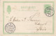 DENMARK 1906 POSTCARD MiNr P 28 I SENT FROM ROSLEV TO SKIVE - Interi Postali