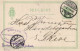 DENMARK 1903 POSTCARD MiNr P 28 I SENT FROM KOBENHAVN TO SKIVE - Enteros Postales