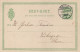 DENMARK 1904 POSTCARD MiNr P 28 I SENT FROM SKIVE - Postal Stationery