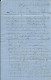 FRANCE LETTRE 20c PC 3710 ALGER / ALGERIE POUR BLIDAH DE 1862  LETTRE COVER - 1849-1876: Periodo Clásico