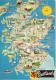 United Kingdom Postcard Sent To Denmark North Berwick 6-6-1980 Scotland MAP - Andere & Zonder Classificatie