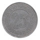 VICHY - 07.01 - Monnaie De Nécessité - 25 Centimes - Monetary / Of Necessity
