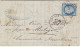 Convoyeur Stations St Dié   25c Cérès Sur Enveloppe Avec Correspondance - 1871-1875 Ceres