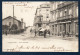 54. Longwy-Bas. Rue Margaine. Café De Lorraine. Location De Voitures. Salon De Coiffure. Café-Restaurant. Passants. 1902 - Longwy