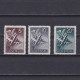 SLOVAKIA 1940, Sc# C7-C9,  Air Mail, Plane In Fligh, MH - Nuovi