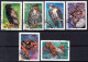 Lot De 6 Timbres-poste Dentelés Oblitérés Rapaces Diurnes Oiseaux De Proie - N° 1647/52 (Yvert) - Tanzanie 1994 - Tansania (1964-...)