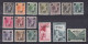 LUXEMBOURGH 1940, Mi# 17-32,  German Occupation, MH - 1940-1944 German Occupation
