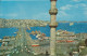 Turkey Postcard Sent To Switzerland The Galata Bridge - Turkije