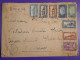 DM20   MAROC BELLE LETTRE RECO   1938 PETIT BUREAU OULAD SAID  +VIGNETTES+AFF.   INTERESSANT+ + - Covers & Documents