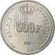 Belgique, 500 Francs, 500 Frank, 1990, Argent, TTB+, KM:179 - 500 Francs