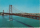 Portugal Postcard Sent To USA 21-10-1967 The Salaza Bridge Over The Tagus - Lisboa