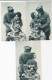 Serie Complete 5 Cpa - Couple / Mievrerie  / Militaria -edi Azura N°73 Etat Neuf - Couples